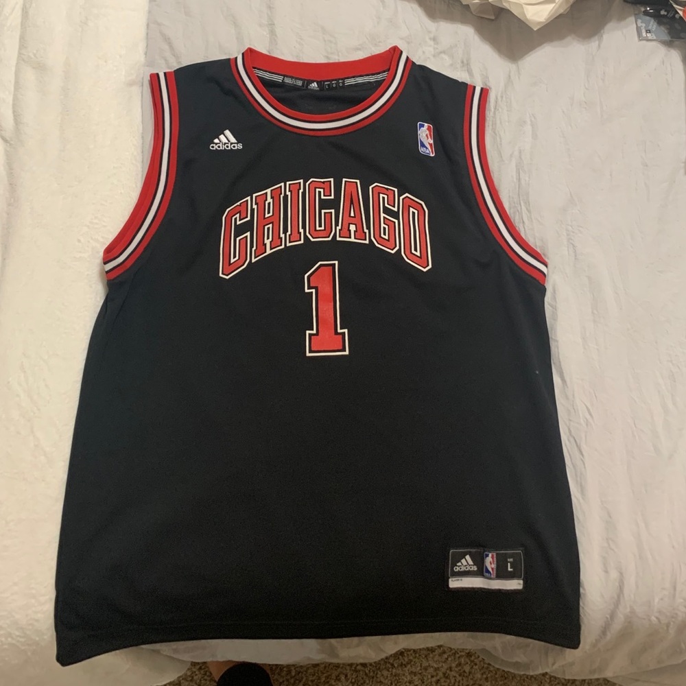 Chicago bulls youth Derrick Rose jersey